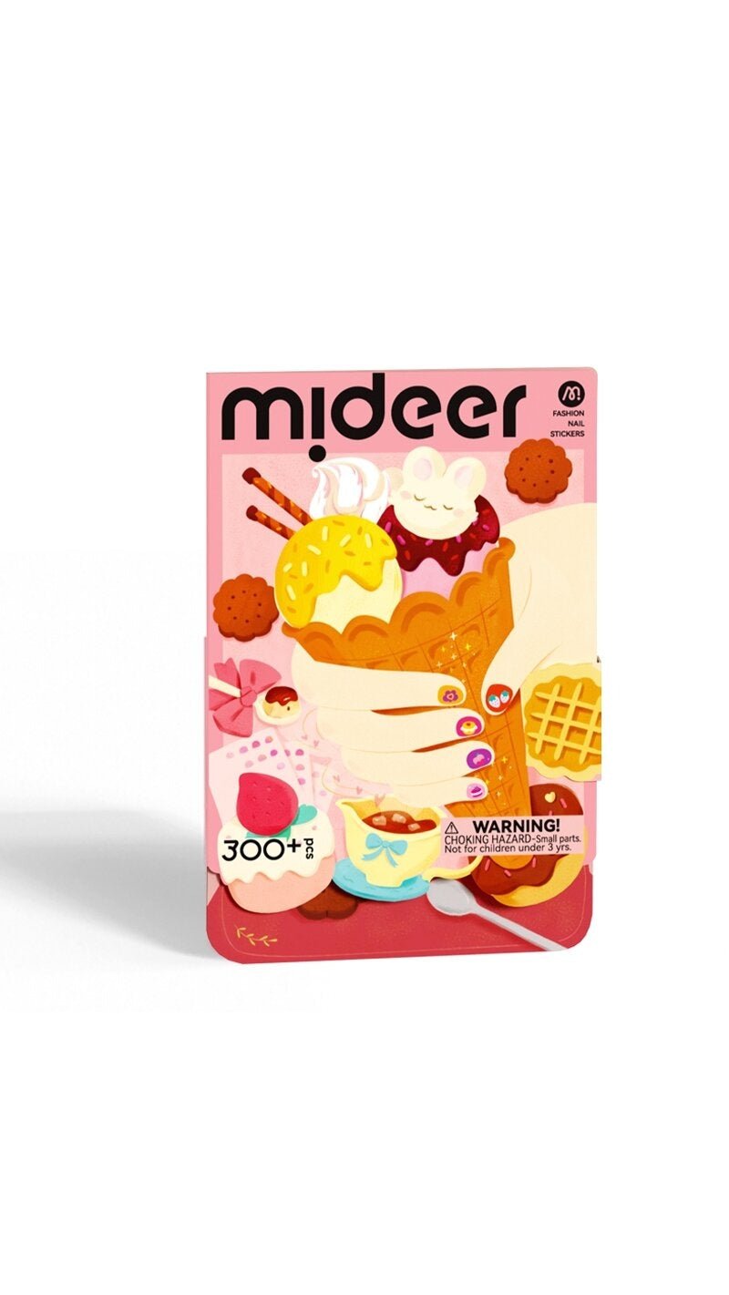 Mideer - Madingi nagų lipdukai - Desertų tematika - LE KUKU