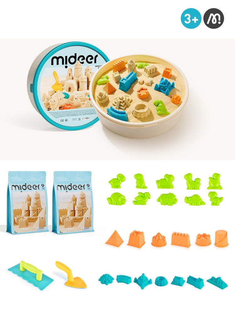 Mideer - Magiško smėlio žaidimo rinkinys - LE KUKU