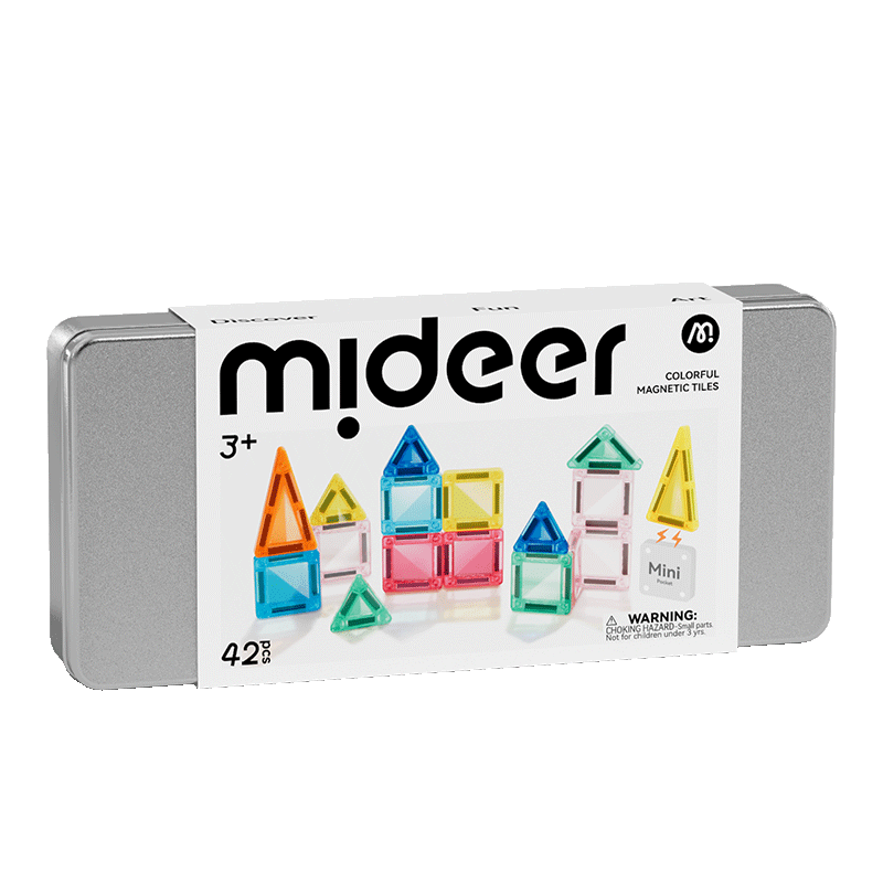 Mideer - Mini magnetinis konstruktorius metalinėje dėžutėje - LE KUKU