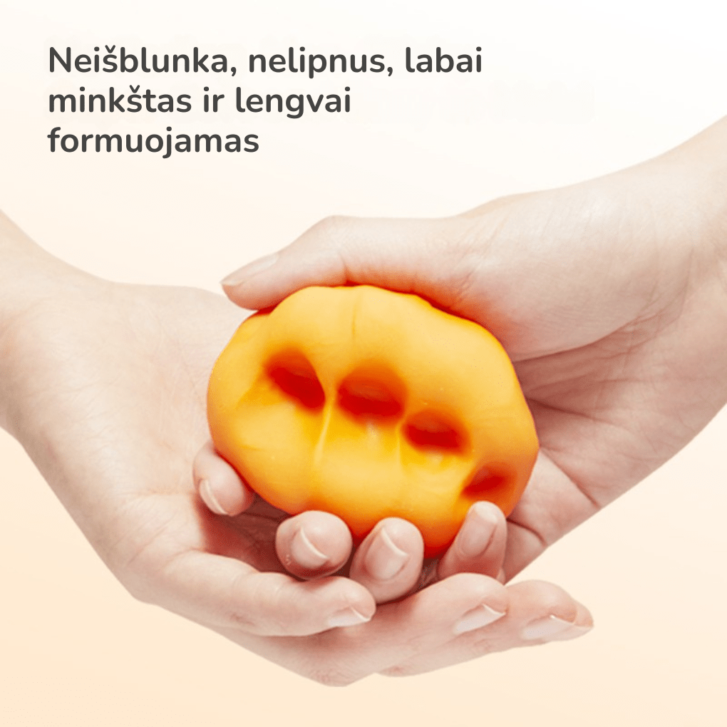 Mideer - Minkšta lipdymo masė – 6 spalvos - LE KUKU