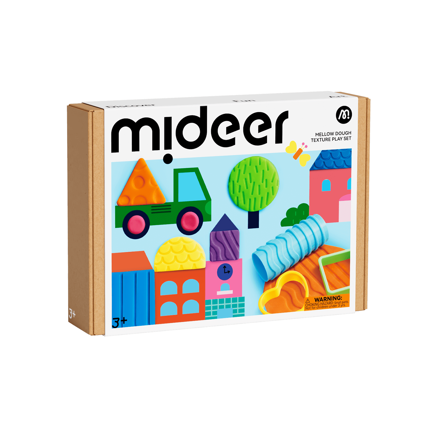 Mideer - MODELINO LIPDYMO RINKINYS – TEKSTŪROS - LE KUKU