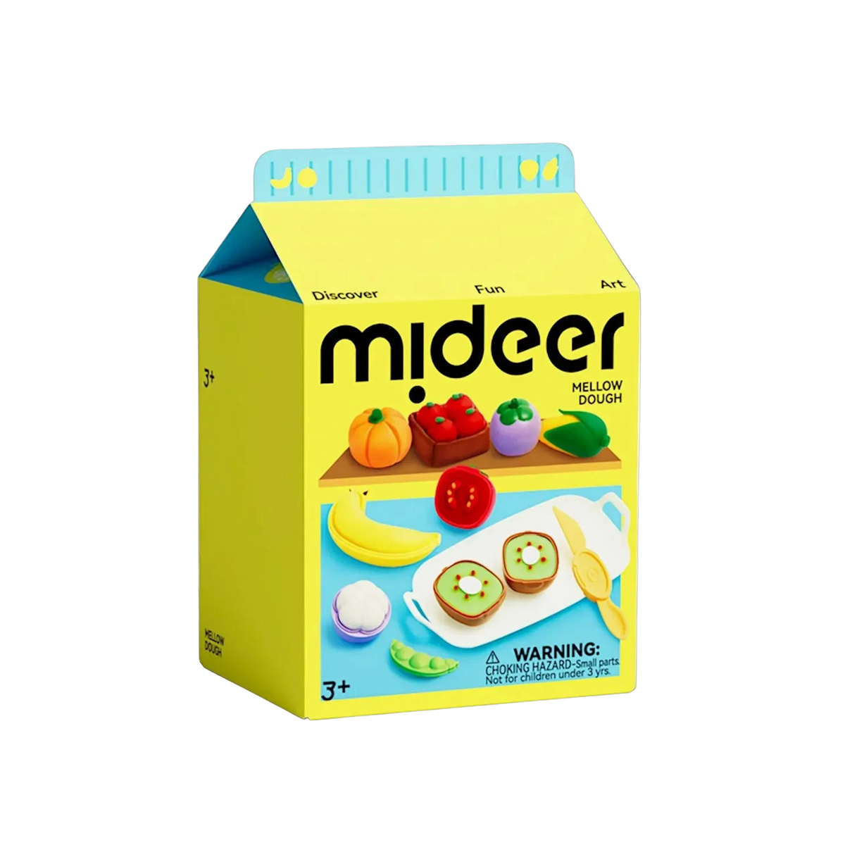 Mideer - Modelino lipdymo rinkinys – Vaisiai ir daržovės - LE KUKU