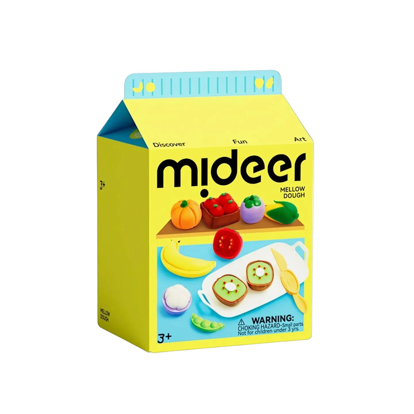 Mideer - Modelino lipdymo rinkinys – Vaisiai ir daržovės - LE KUKU