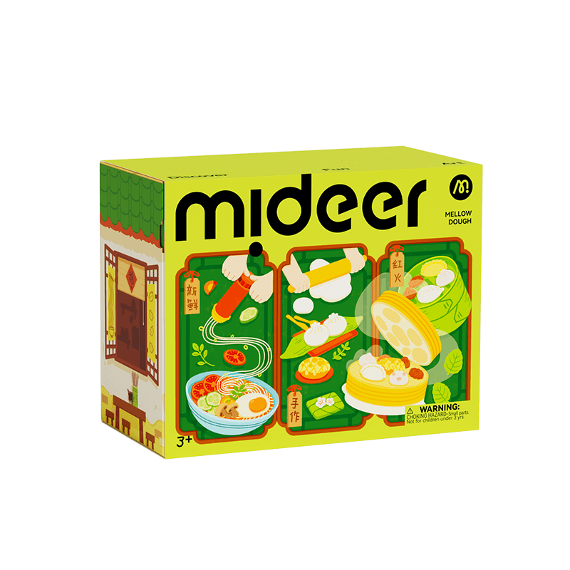 Mideer - Modelino rinkinys – kinietiško maisto virtuvė - LE KUKU