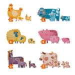 Mideer - Pirmoji dėlionė - Mama ir vaikas - LE KUKU