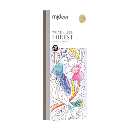 Mideer - Spalvinimo akvarele knygelė Miško pasaka - LE KUKU