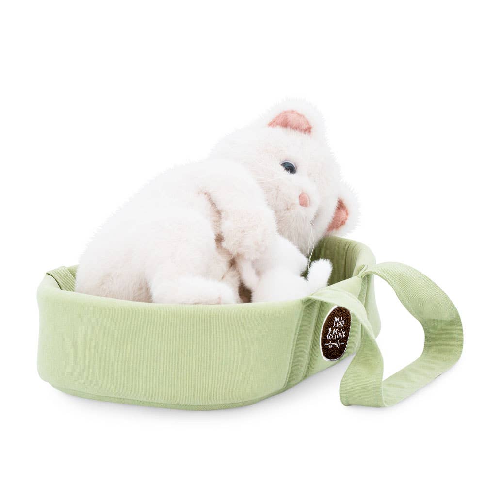 Milo & Millie – Pliušinė Katytė Millie su magnetiniu mažyliu (40 cm) - LE KUKU
