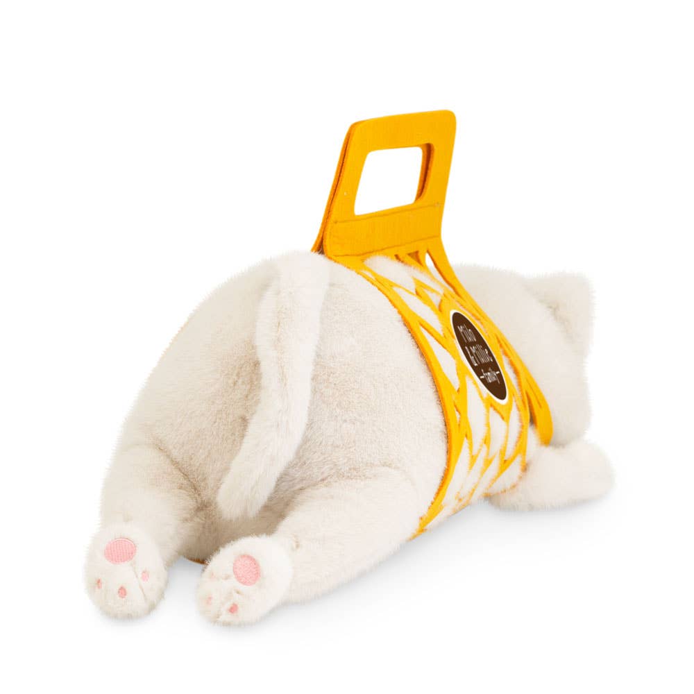 Milo & Millie pliušinis žaislas, Milo baltasis katinas (56 cm)-0+ - LE KUKU