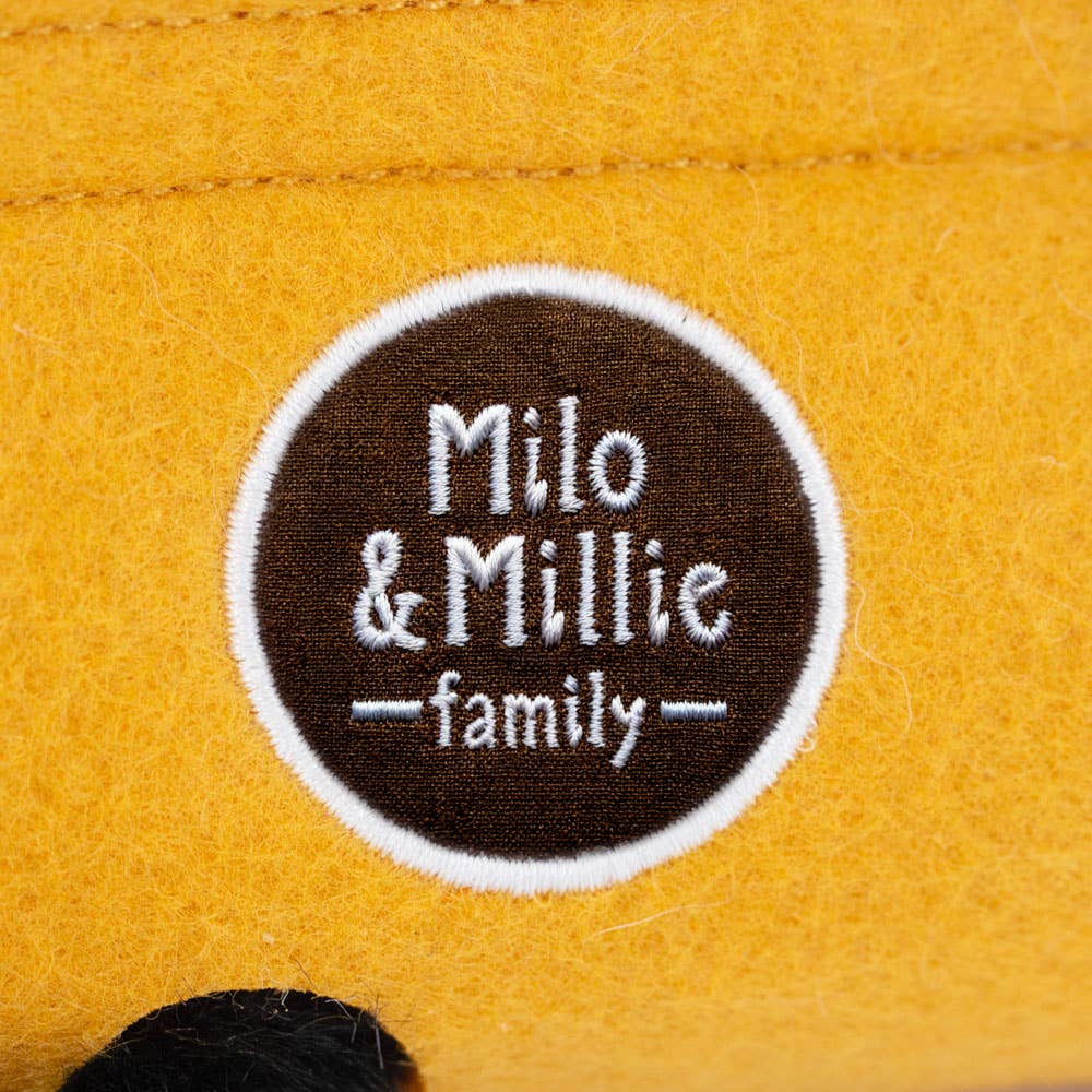 Milo & Millie pliušinis žaislas, Milo juodas kačiukas (13 cm) - 0+  - LE KUKU