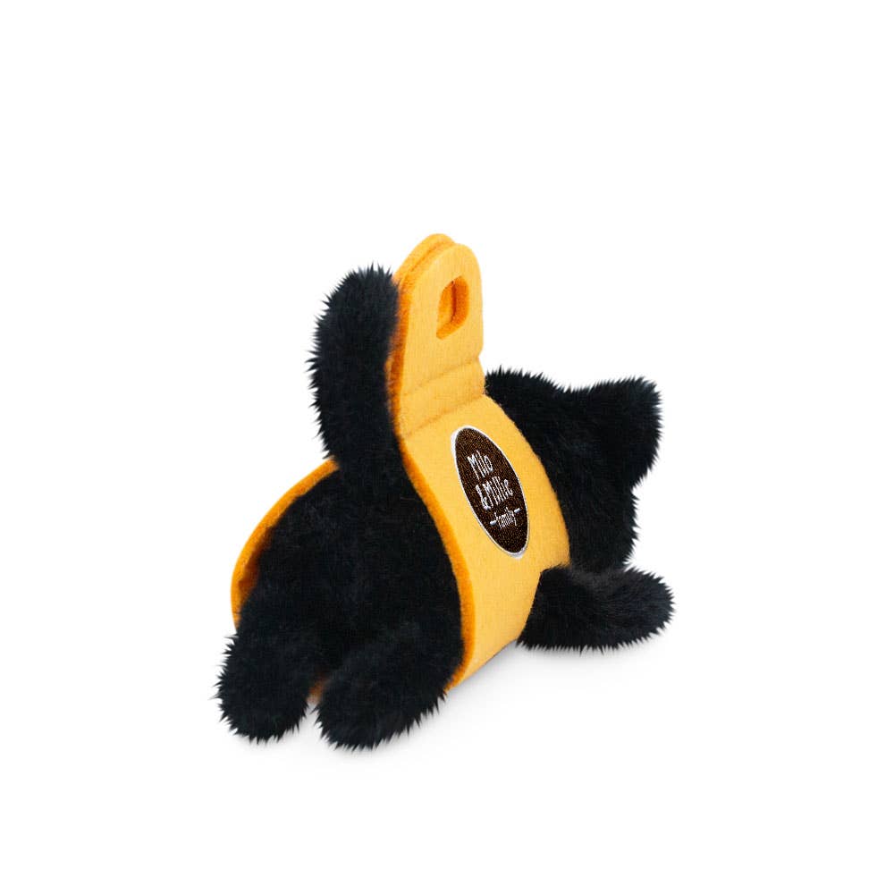Milo & Millie pliušinis žaislas, Milo juodas kačiukas (13 cm) - 0+  - LE KUKU