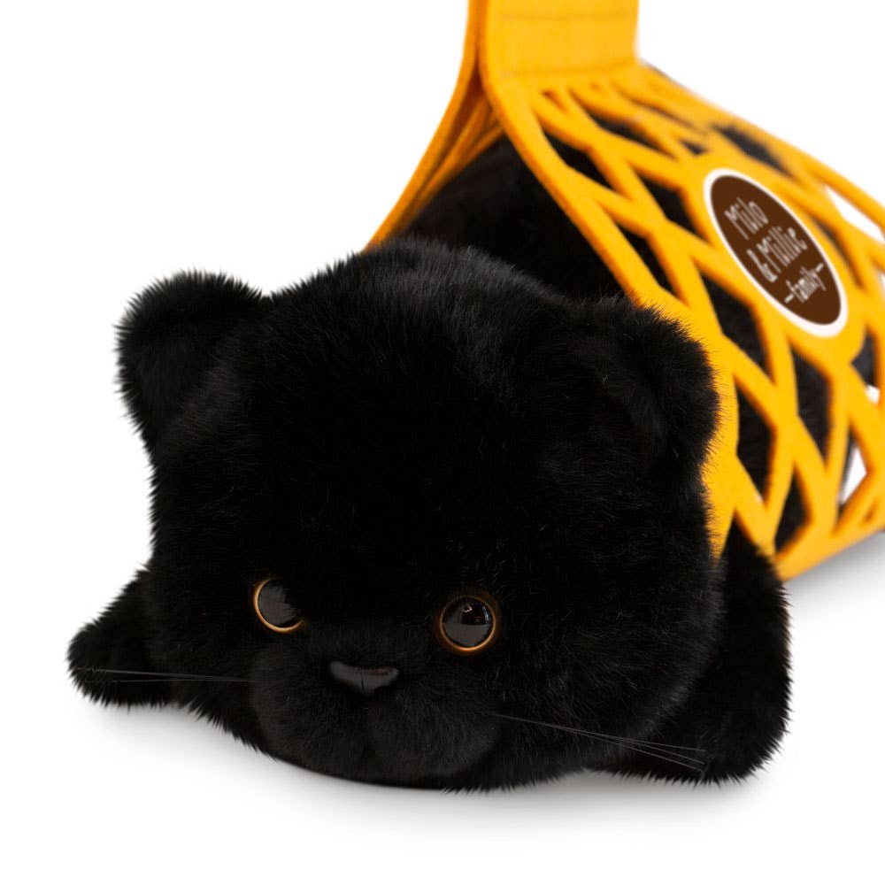 Milo & Millie pliušinis žaislas, Milo juodas katinas (56 cm)-0+ - LE KUKU