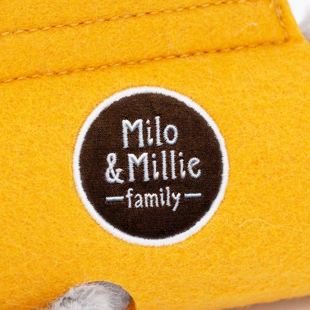 Milo & Millie pliušinis žaislas, Milo pilkas kačiukas (13 cm) - 0+ - LE KUKU
