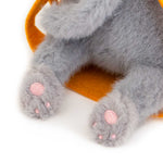 Milo & Millie pliušinis žaislas, Milo pilkas katinas (35 cm) — nuo 0 m. - LE KUKU