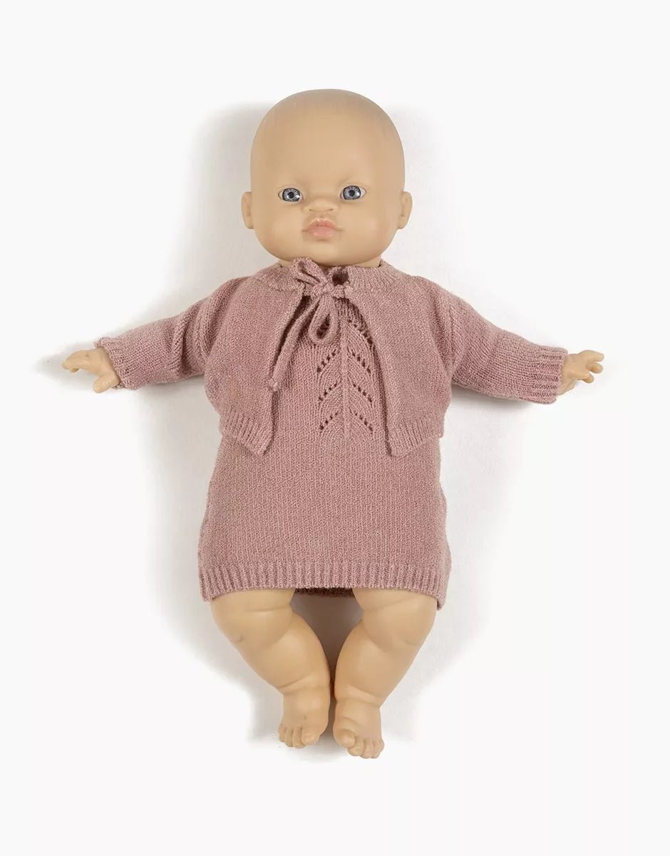 Minikane „Alix“ rožinis megztinis - GORDIS lelėms - LE KUKU