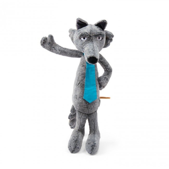 Moulin Roty - Didelis pliušinis vilkas | Giant wolf Ecole des loisirs - LE KUKU