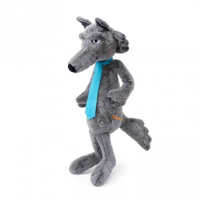 Moulin Roty - Didelis pliušinis vilkas | Giant wolf Ecole des loisirs - LE KUKU