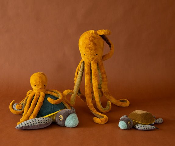 Moulin Roty - Didysis aštuonkojis | Octopus Tout autour du monde - LE KUKU