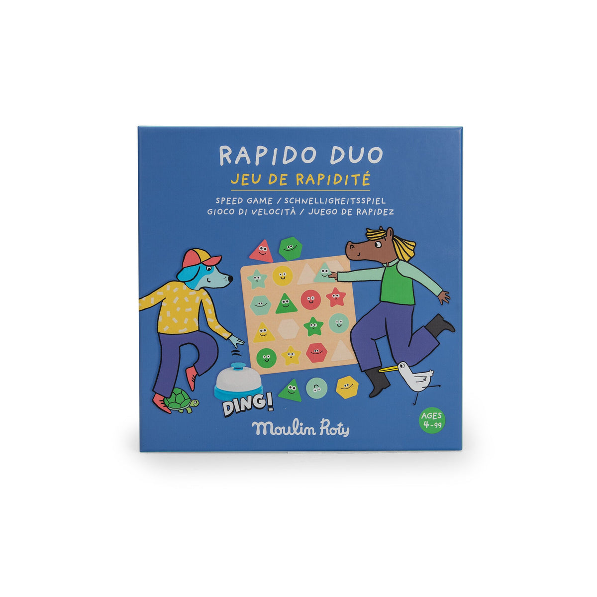Moulin Roty - Greitos reakcijos žaidimas Rapido Duo - Les Loufoques - LE KUKU