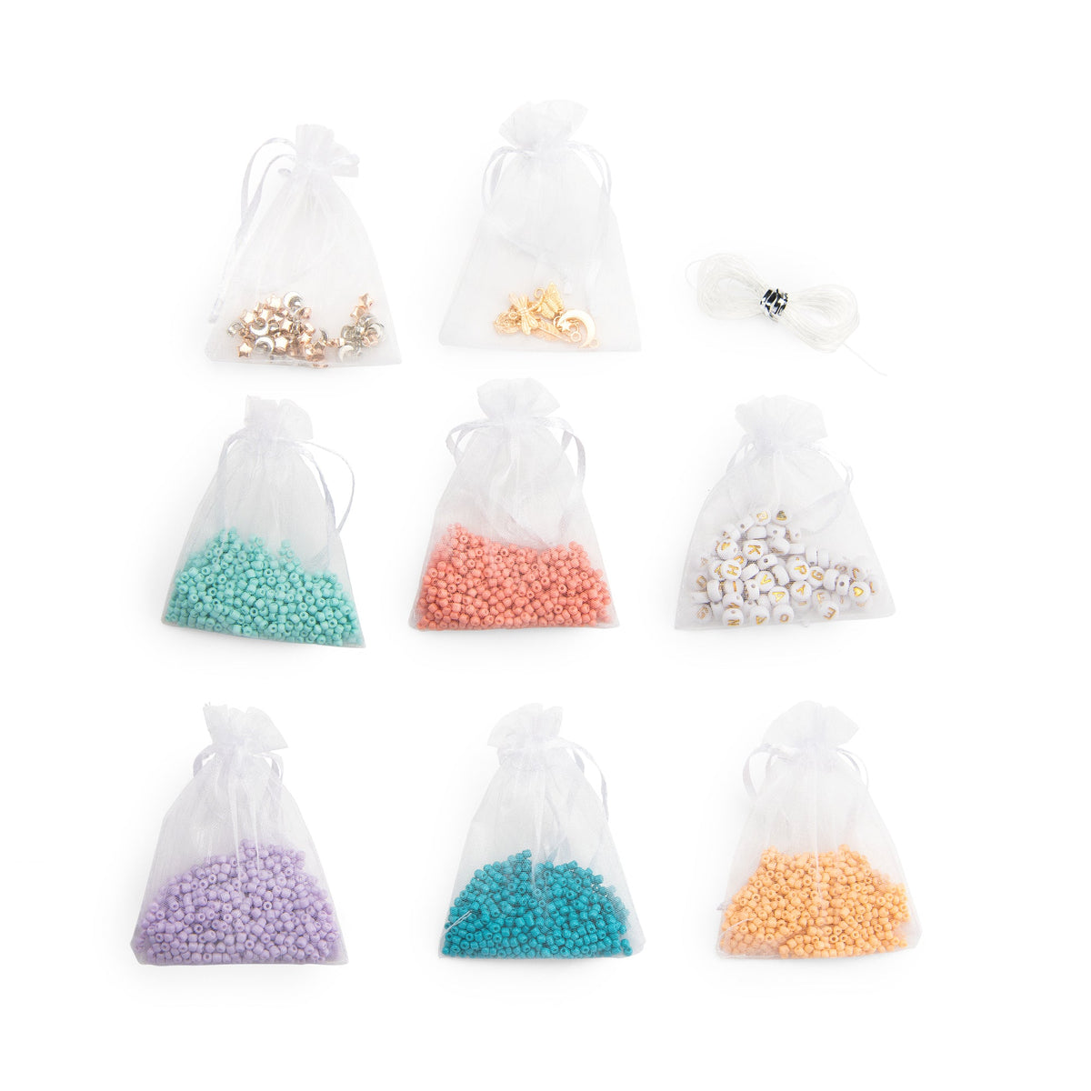 Moulin Roty - Karoliukų rinkinys apyrankėms kurti - Les Fées - LE KUKU