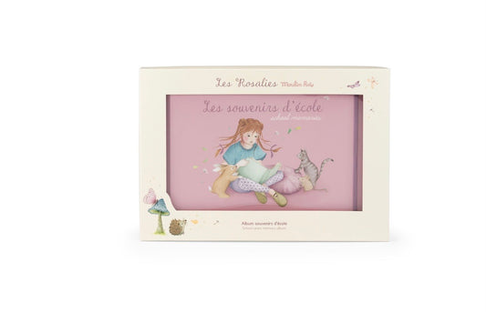 Moulin Roty - Mokyklinių prisiminimų albumas (36 psl.) „Les Rosalies“ - LE KUKU