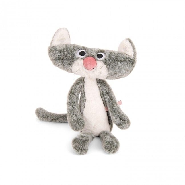 Moulin Roty - pliušinis katinėlis | Flat Cat Ecole des Loisirs - LE KUKU