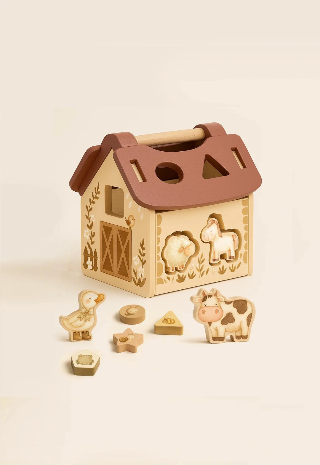 Mrs Ertha edukacinė Montessori dėlionė - Tiny Barn - LE KUKU