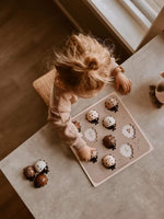 Mrs Ertha Montessori skaičių dėlionė - Mano boružės 🐞 - LE KUKU