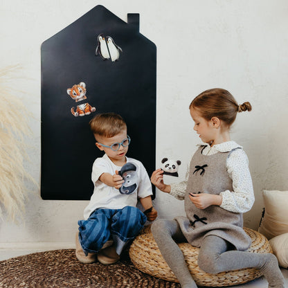 Petit Tableau - Magnetinė lenta vaikams - Namelis - LE KUKU