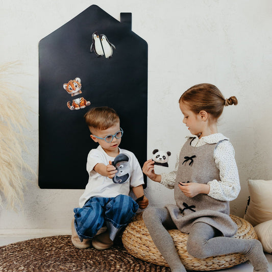Petit Tableau - Magnetinė lenta vaikams - Namelis - LE KUKU