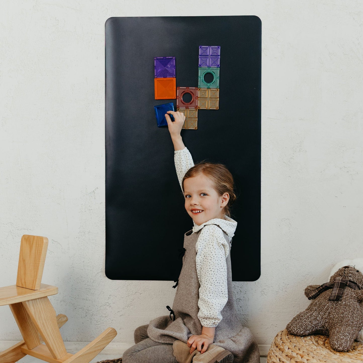 Petit Tableau - Magnetinė lenta vaikams - Stačiakampis - LE KUKU