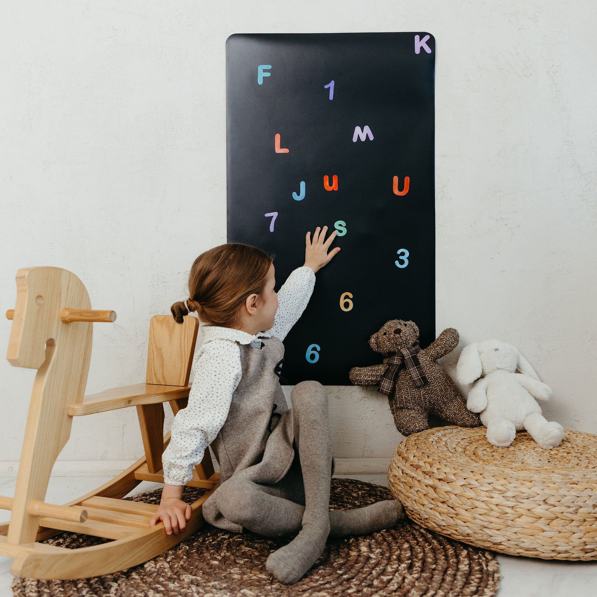 Petit Tableau - Magnetinė lenta vaikams - Stačiakampis - LE KUKU
