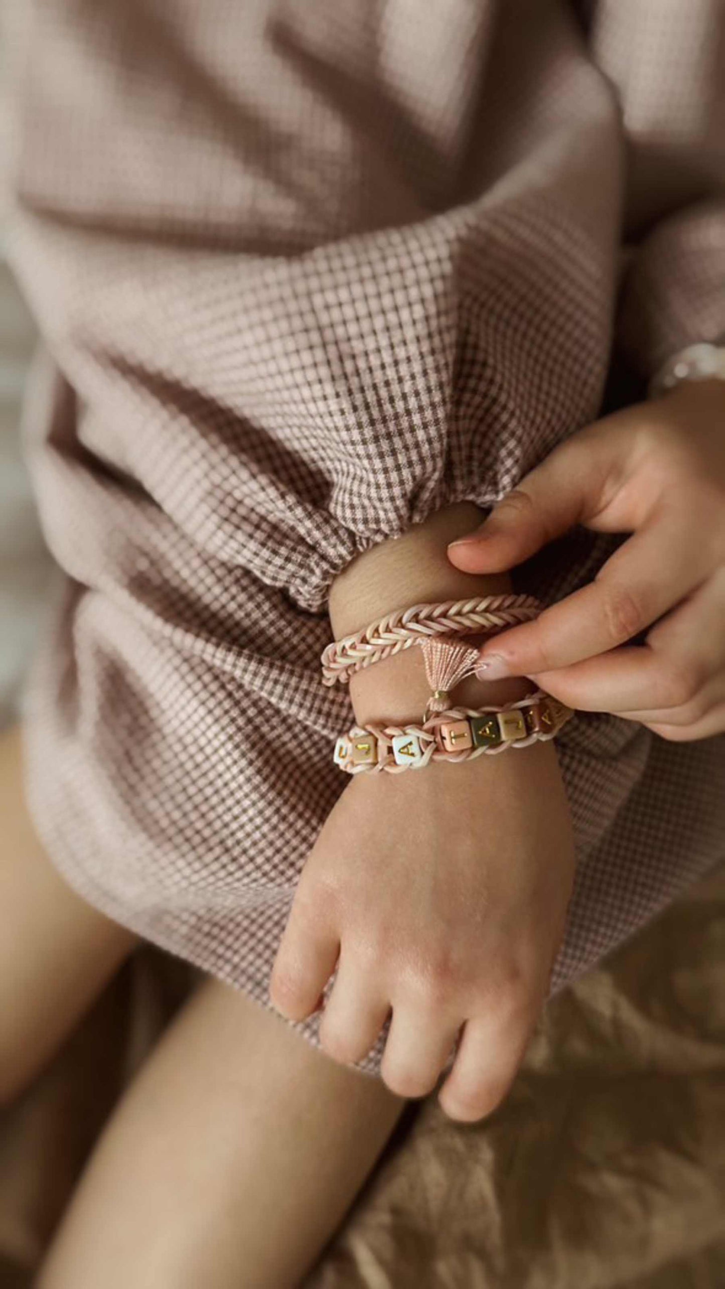 Kūrybinis „Pasidaryk pats“ apyrankių rinkinys vaikams