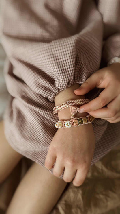 Kūrybinis „Pasidaryk pats“ apyrankių rinkinys vaikams