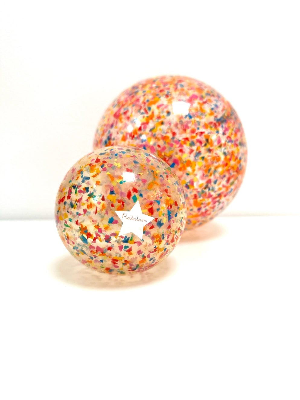 Ratatam - spalvotas kamuolys „Confetti“🎉 22 cm - LE KUKU