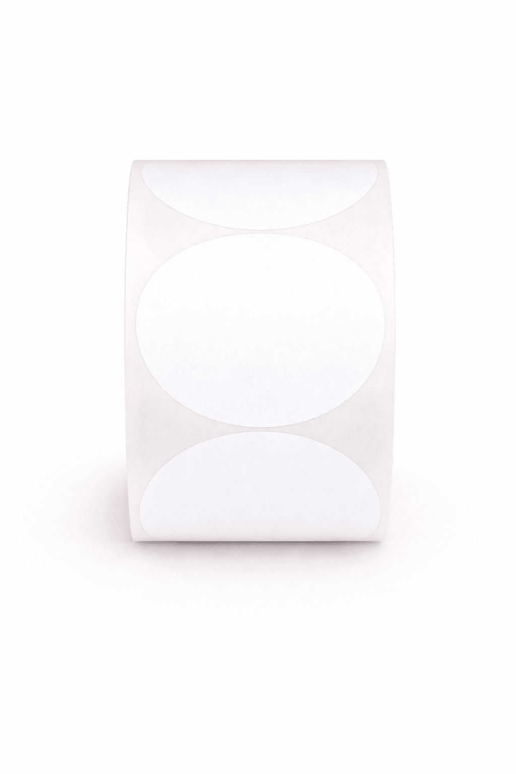 Round Labels 50mm 500 units White - LE KUKU