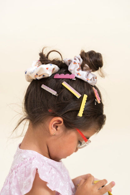 Hair clip set “Moon”