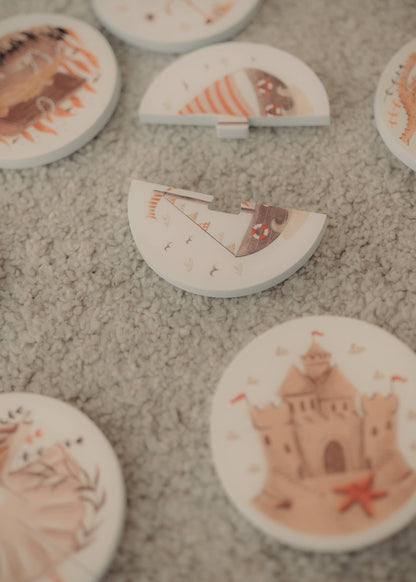 Plūduriuojanti vonios dėlionė vaikams - Bath buds