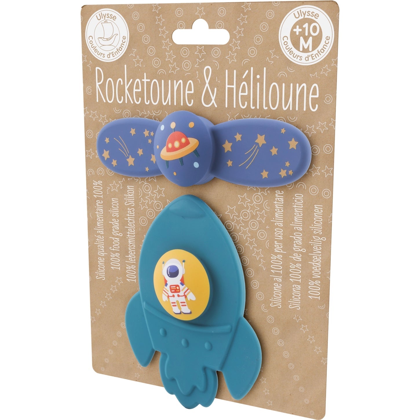 Ulysse Couleurs d'Enfance - spinerių rinkinys Rocketoune & Héliloune - LE KUKU
