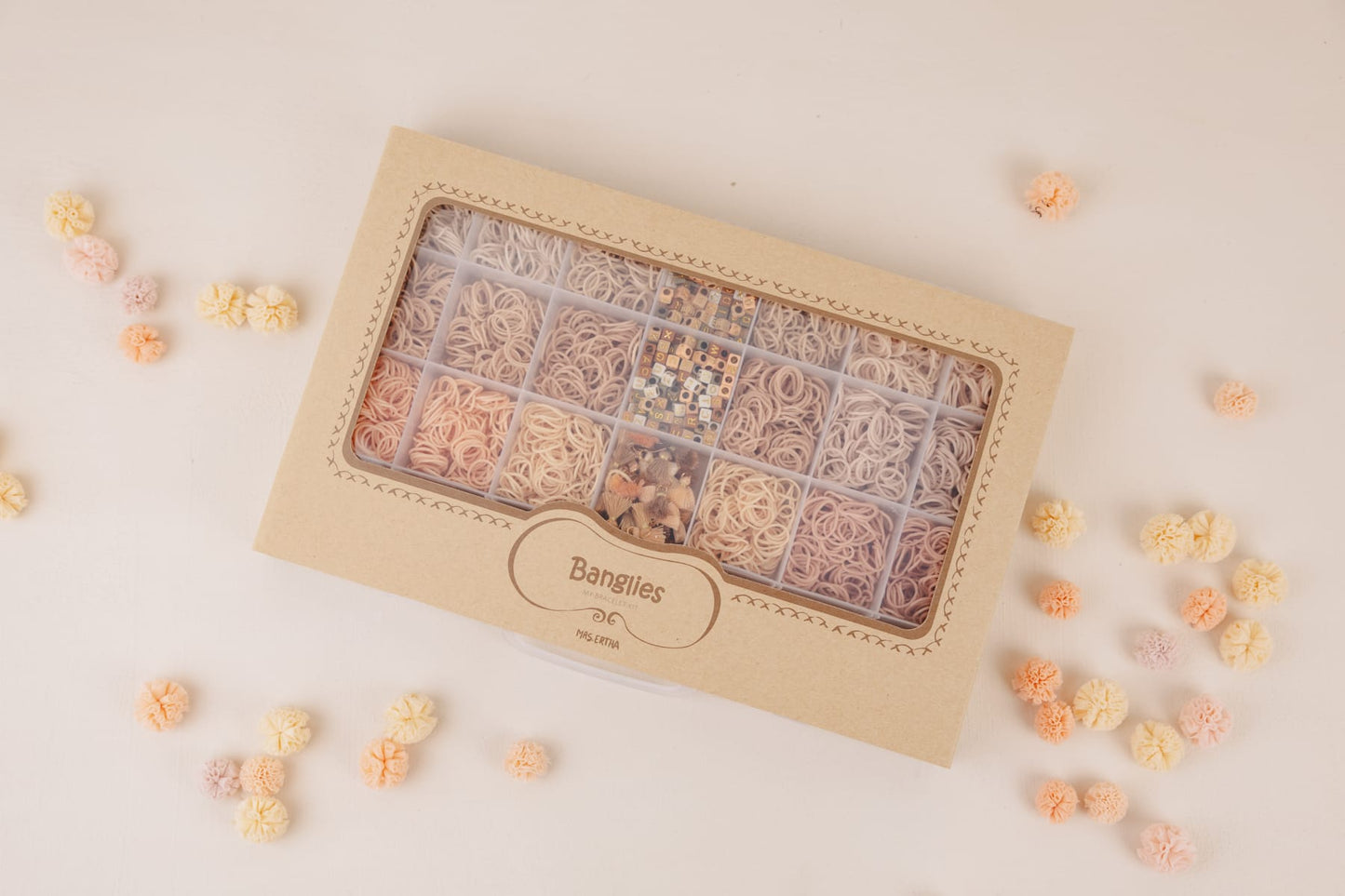 Kūrybinis „Pasidaryk pats“ apyrankių rinkinys vaikams