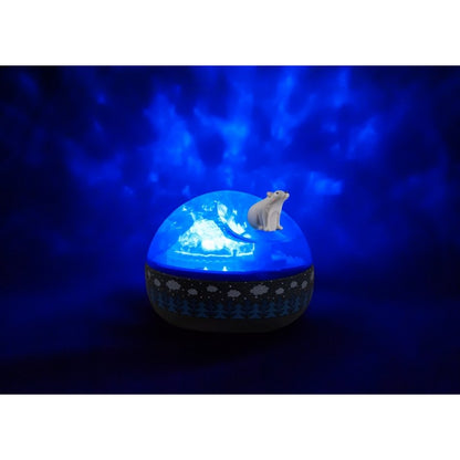 Trousselier muzikinis projektorius - Night light - Northern Lights Musical Projector - Bear on the ice floe