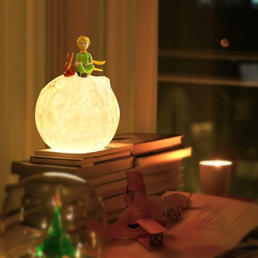 Trousselier - naktinė lemputė - Le Petit Prince© et le Renard - Įkraunama per USB
