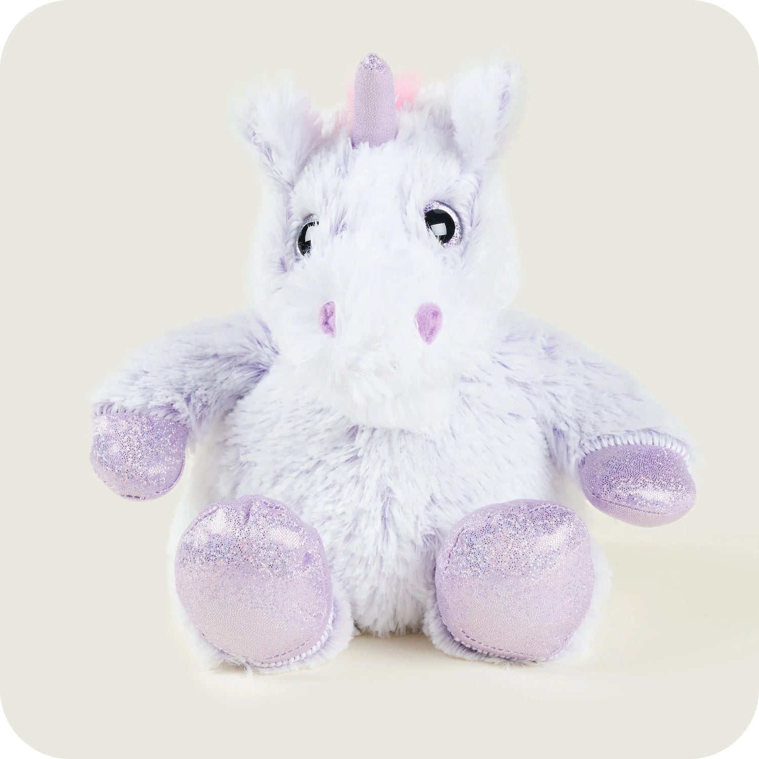 Warmies - šildomas minkštas žaislas - violetinis vienaragis | medium - LE KUKU