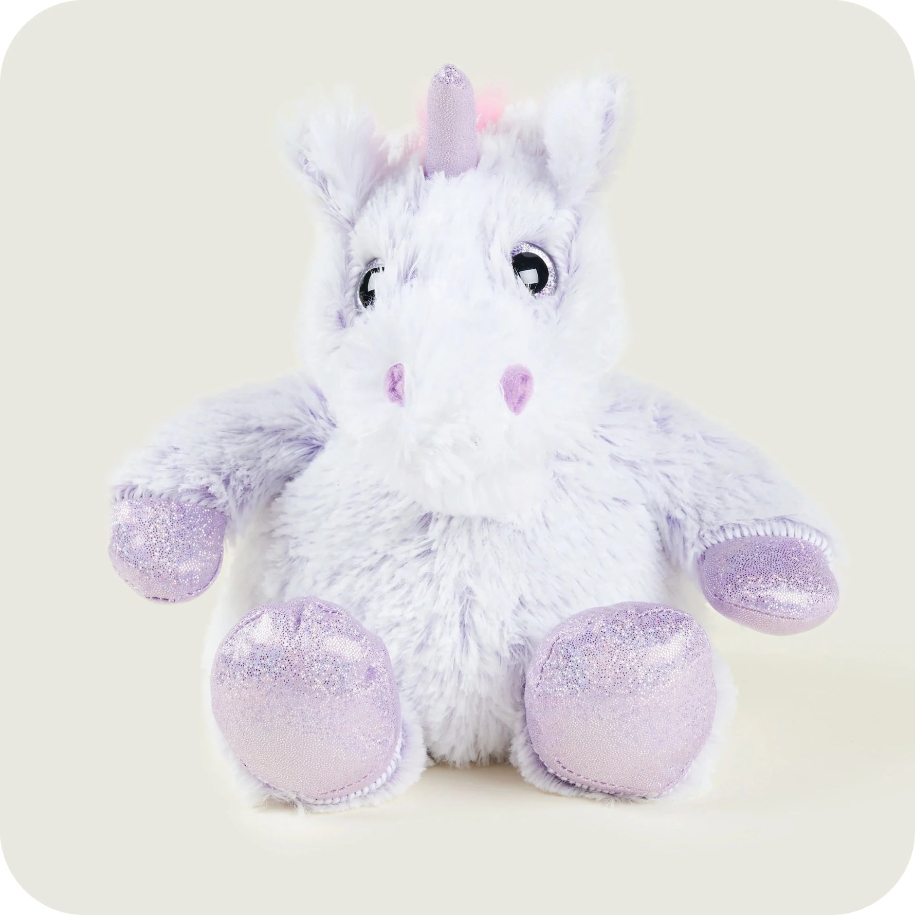 Warmies - šildomas minkštas žaislas - violetinis vienaragis | medium - LE KUKU